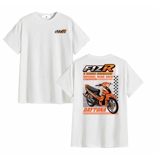 เสื้อยืดคอกลมเสื้อยืด ลาย Distro YAMAHA F1ZR 2 STROKE UNDERBONE OREN สําหรับผู้ชาย ผู้หญิง ยานยนต์fromS-3XL