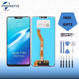 สําหรับ Vivo Y83 / Y81 / Y81s จอแสดงผล LCD หน้าจอสัมผัส เปลี่ยนหน้าจอ LCD และชิ้นส่วนซ่อมดิจิไทเซอร์ แบบเต็มรูปแบบ