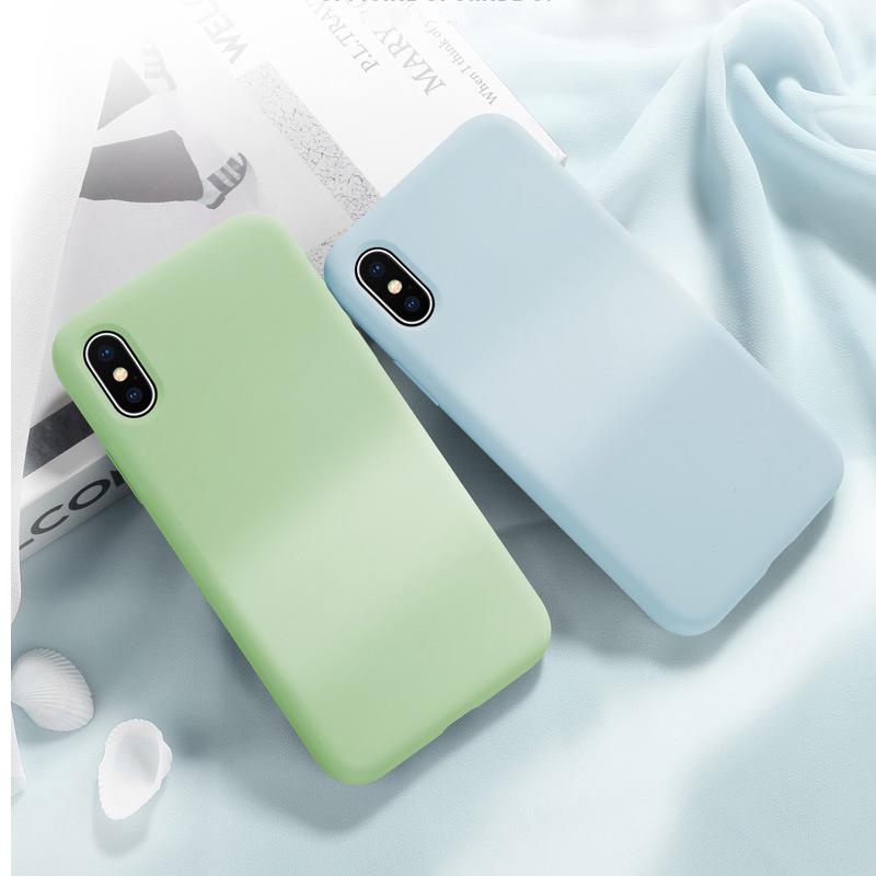 เคส Samsung A12 A32 A42 A52 A72 A71 A51 A50S A30S A50 A20S A10S Case Liquid silicone mobile phone case Soft TPU Cover