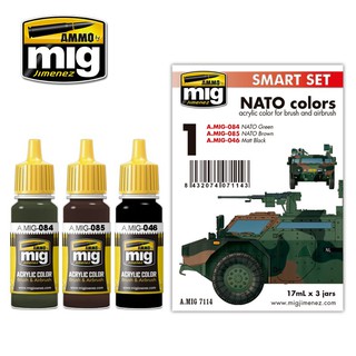 Ammo By MIG - AMIG7114 NATO COLOR SET