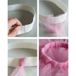 ผ้าตาข่าย ผ้าTulle ผ้าtutu ผ้าทูเล พร้อมส่งจากไทย(1ม้วน)ยาว25หลา