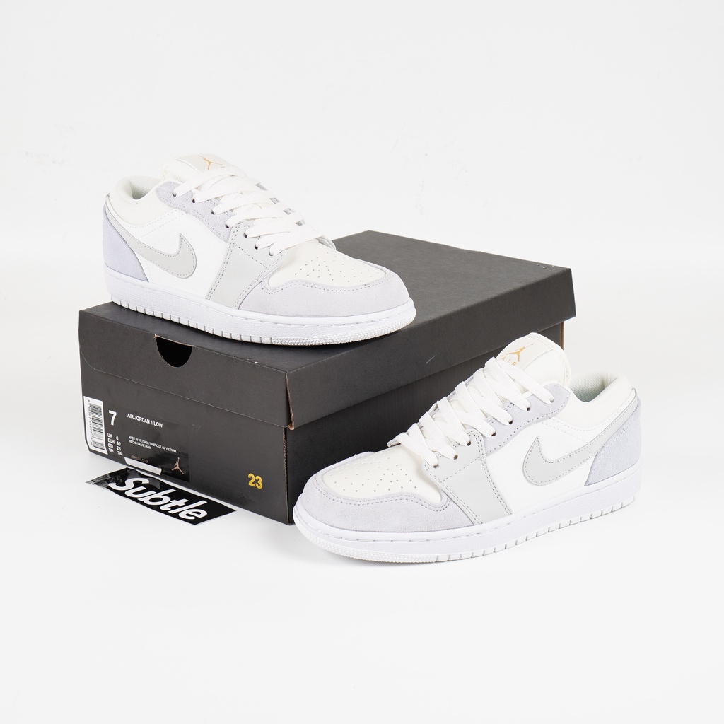 Nike Air Jordan 1 Low Paris White Sky Grey