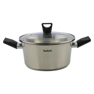 หม้อต้มพร้อมฝาแก้ว 20 ซม. TEFAL SIMPLEO เครื่องครัว POT + LID TEFAL SIMPLEO 20CM