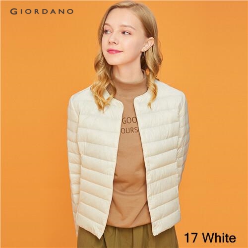 GIORDANO WOMEN Machine washable lightweight down jacket 05379728