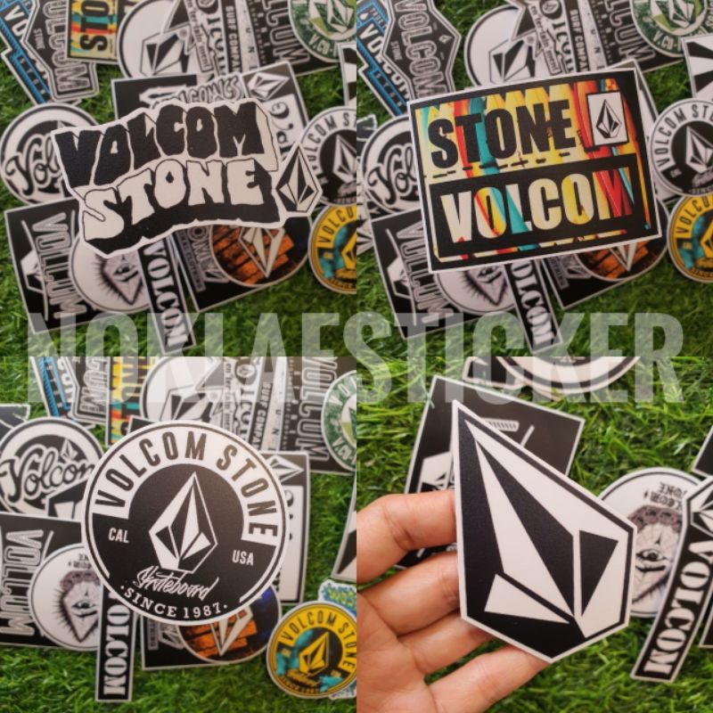 Stickers Volcomวอค่อมสติ๊กเกอร์เคลือบด้านกันน้ำกันรอยอย่างดี ...