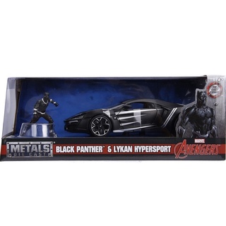 1:24 Black Panther &amp; Lykan Hypersport (Marvel Avengers) [JADA]