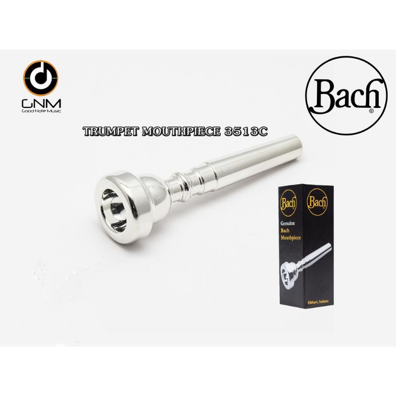 ปากเป่า ทรัมเป็ต 3C BACH GENUINE TRUMPET MOUTHPIECE รุ่น 3513C ขนาด 3C
