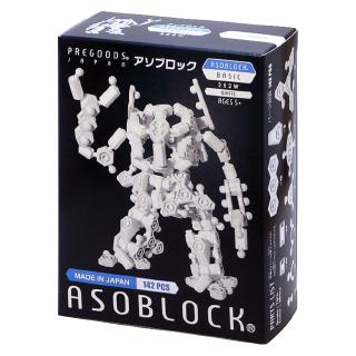 ASOBLOCK 252W อโซบล็อค ชุด 252W หุ่นยนต์สีขาว ชุดกลาง เป็นตัวต่อเสริมพัฒนาการ ผลิตในญี่ปุ่น เหมาะสำหรับเด็ก 5 ขวบขึ้น...