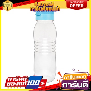 ขวดน้ำ PET 1.2 ลิตร JCJ 3818 สีฟ้า ภาชนะใส่น้ำและน้ำแข็ง PET WATER BOTTLE JCJ 3818 1.2L BLUE