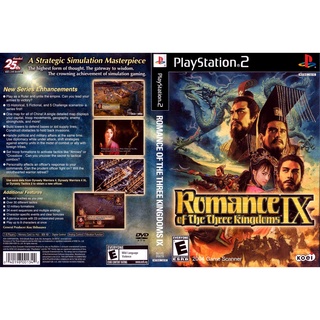 แผ่นเกมส์ PS2 Romance of the Three Kingdoms IX   คุณภาพ ส่งไว (DVD)