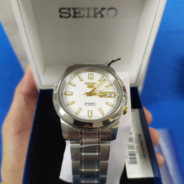 นาฬิกาข้อมือ SEIKO 5 Automatic รุ่น SNKK09K1  ประกันแท้ศูนย์ 1 ปี
