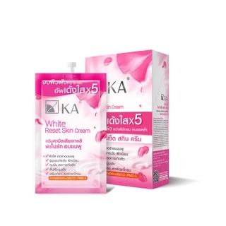 KA WHITE RESET SKIN CREAM 10 g. / เคเอ ไวท์ รีเซ็ต สกิน ครีม แบบซอง (1กล่อง = 6 ซอง)