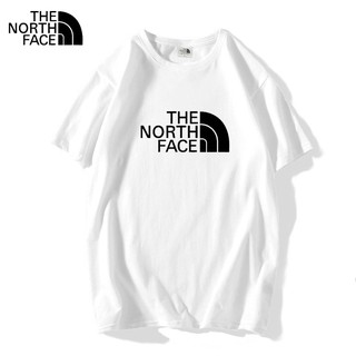 พร้อมส่งเสื้อยืดแขนสั้นคอกลมฟชั่นผู้ชายลุคเกาหลี  the north face 30013