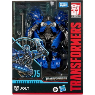 Transformers Toys Studio Series 75 Deluxe Class Revenge of The Fallen Jolt Action Figure 4.5-inch