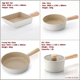 NEOFLAM FIKA Cast Aluminium IH Induction Ceramic Nonstick กระทะและกระทะ เครื่องล้างจานปลอดภัยไม่มี PFOA