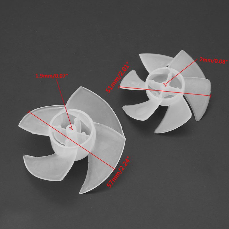 Small Power Mini Plastic Fan Blade 4/6 Leaves For Hairdryer Motor ราคา ถูกที่สุด ดีลบีเคเค แกลเลอรีภาพที่ 3