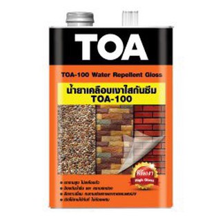 TOA ทีโอเอ 100 น้ำยาเคลือบเงาใสกันซึม ขนาด 1 GL