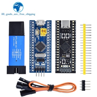 บอร์ดไมโครคอนโทรลเลอร์ ระบบขั้นต่ํา STM32F103C8T6 CH32F103C8T6 ARM STM32 STM32F401 STM32F411 และโปรแกรมดาวน์โหลด ST-LINK V2