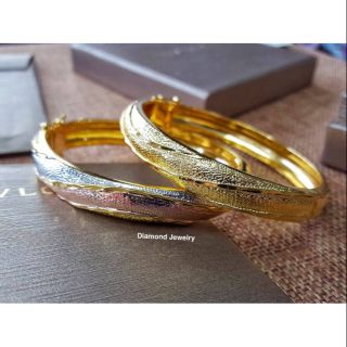 Gold Bangle กำไลชาแนล งานทอง5 ไมครอน