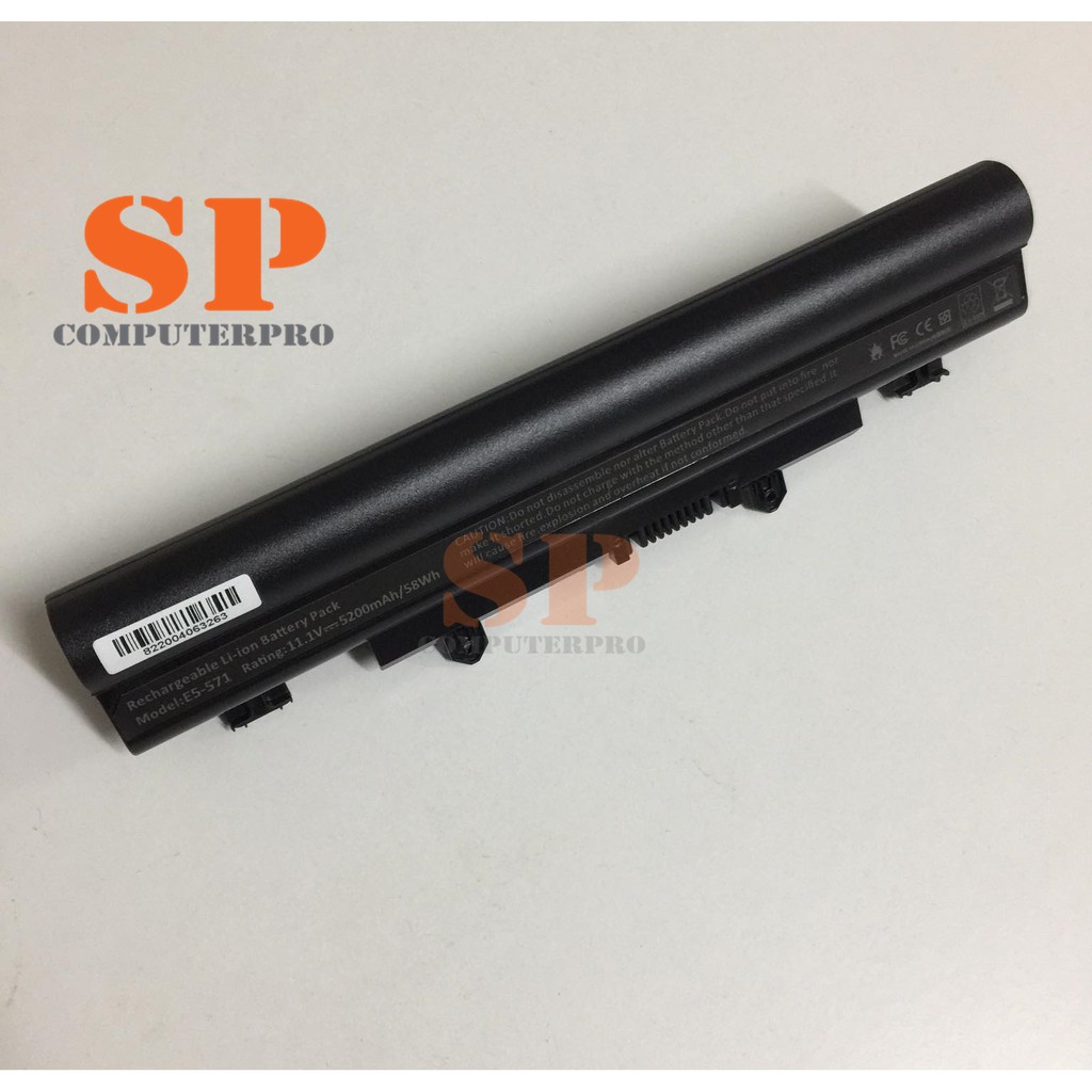 ACER BATTERY  แบตเตอรี่ของเทียบ  ACER ASPIRE E14 E5-471 E5-471G E5-411 E5-411G E5-421G E5-511 E5-571