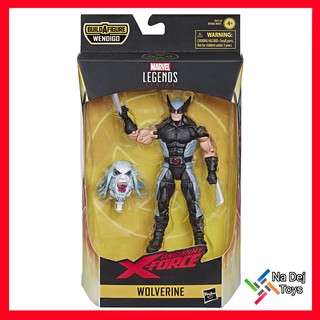 Hasbro Marvel Legends Wolverine Black Suit 6" โigure มาร์เวล เลเจนด์ วูฟเวอรีนชุดดำ 6 นิ้ว ฟิกเกอร์