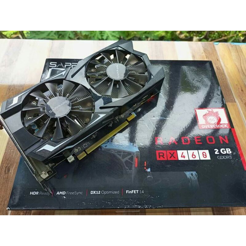 💥RX 460 2GB Sapphire ไม่ต่อไฟเพิ่ม