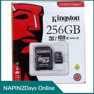 การ์ดความจำ Kingston Micro SDHC​ ความจุ 8/16/32/64/128/256GB Black จัดเก็บไฟล์ได้สะดวก ทั้งไฟล์งาน รูปภาพ หรือวิดิโอ