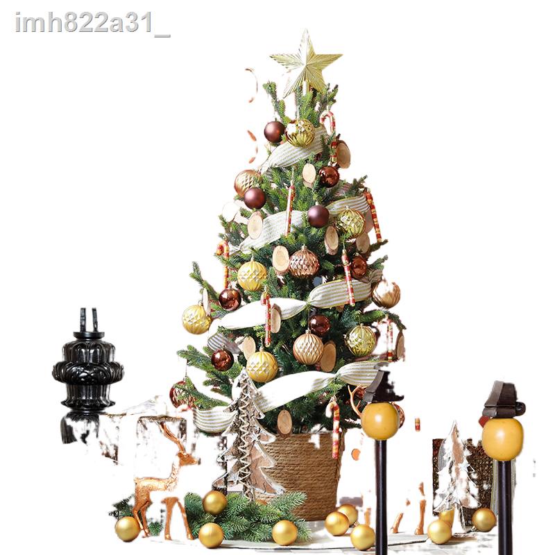 ✁☒Christmas 1.3-1.6m Christmas tree scene layout large indoor hotel window decoration ornaments floo