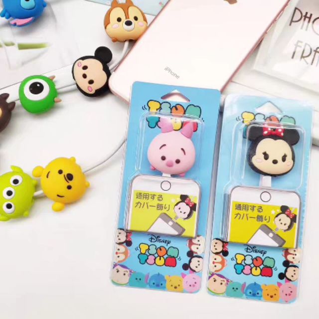 หัวการ์ตูนดิสนีย์> <ป้องกันสายถอด iPhone และชุดหูฟัง iphone iphone