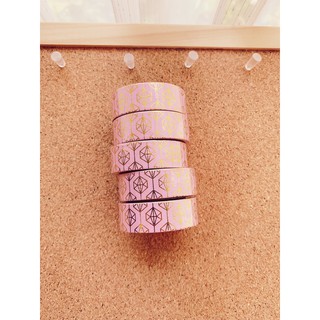 ✨Diamond Gold Washi Tape วาชิเทป เทป เพชรสี่เหลี่ยม เคลือบทอง✨