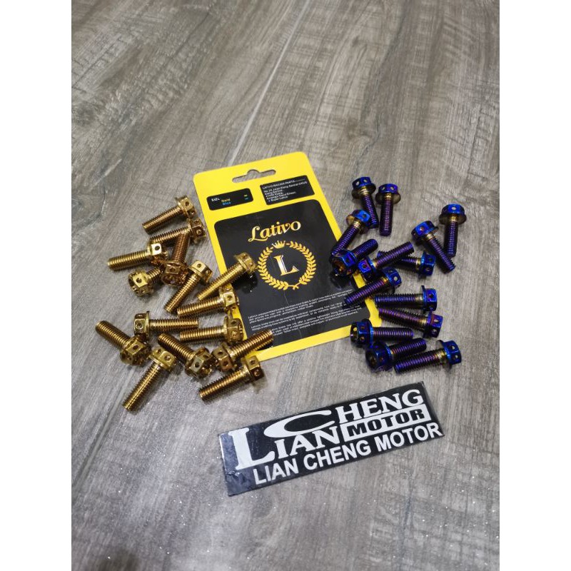 Lativo SCREW GOLD/TITANIUM