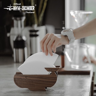 MHW-3BOMBER Whale Paper Filter Holder ที่เก็บกระดาษกรองกาแฟ