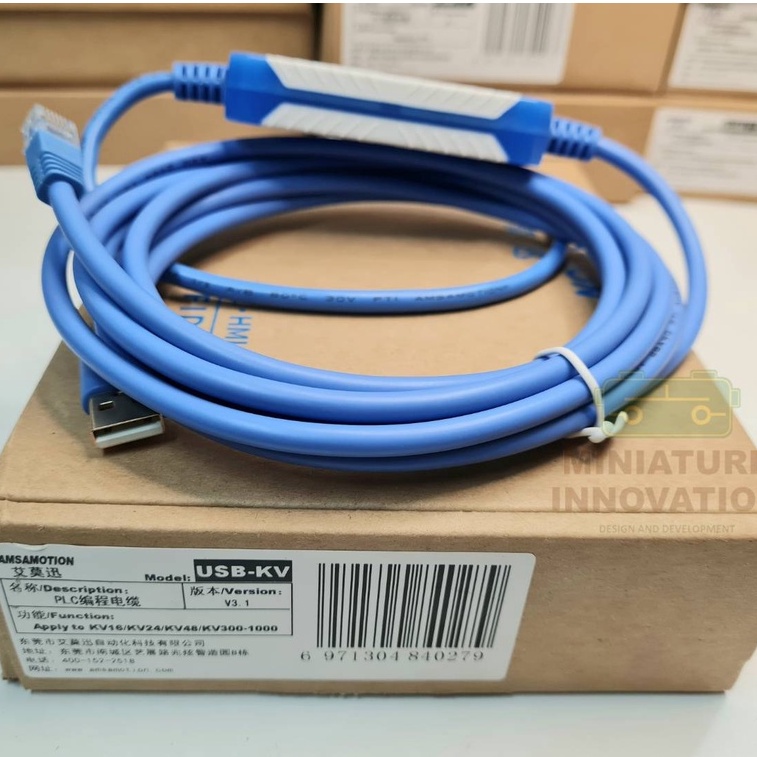 USB-KV Touch Screen PLC Programmazione Cavo Nero 9.5 Ft Per Keyence KV - Foto 7