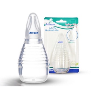 Attoon Nasal Aspirator ที่ดูดน้ำมูก ดูดน้ำมูก ซิลิโคน ดูดน้ำมูกเด็ก ชนิดหัวเรียวพิเศษ 1 ชิ้น 15135