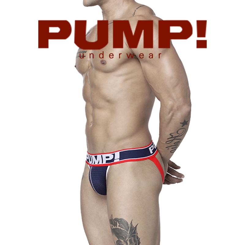 Pump Cotton mens thongs เซ็กซี่แห้งเร็ว Breathable สะโพกยกสไตล์ INS ชุดชั้นในชาย