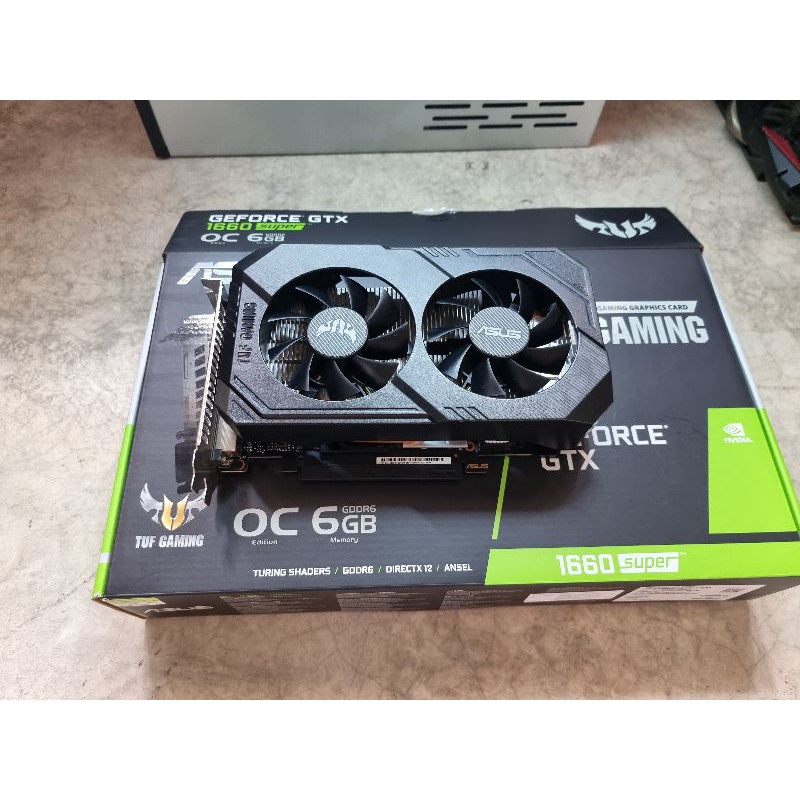 ASUS GTX 1660super, Rtx2060super,Rtx3060 12gb,1660ti มือ 2 ประกัน 2ปี 8 เดือน  ใหม่สดทุกใบ ใสๆ