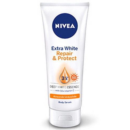 NIVEA Extra White Repair & Protect SPF50PA++ Body Serum 320ml. นีเวีย เอ็กซ์ตร้าไวท์ บอดี้เซรั่ม