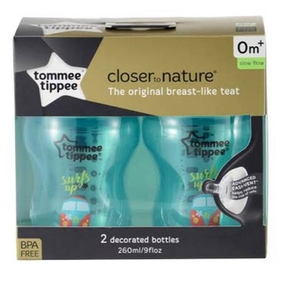 Tommee Tippee Closer to Nature Tinted Bottle 260 ml./9 oz รุ่น422588