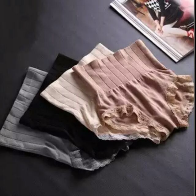 60g. กางเกงในเก็บพุง ขาลูกไม้ ตัวใหญ่ เนื้อผ้าดี มีหลายเกรดให้เลือกค่าา