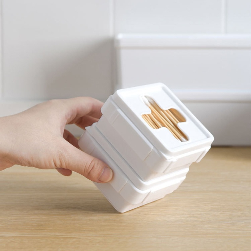 BTF Multifunction Tissue Box Cross Mouth Storage Box Modern Square ...