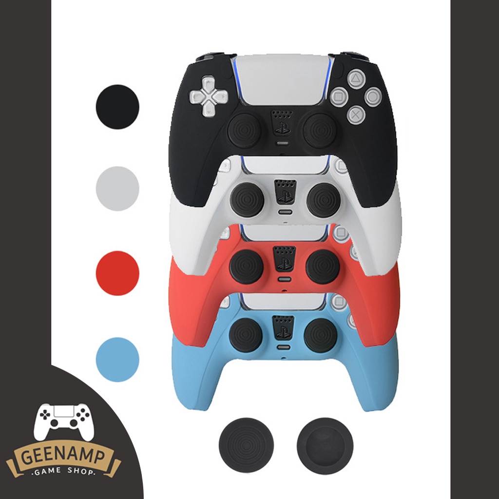 PS5 เคสซิลิโคน จอย PS5​ ​ + ซิลิโคนครอบอนาล็อค [controller case silicone # ซิลิโคนจอย Playstation5 #