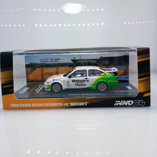 INNO64 No.IN64-RS500-MGP21WS Ford Sierra Coswoth RS500 #8 "WATSON'S"