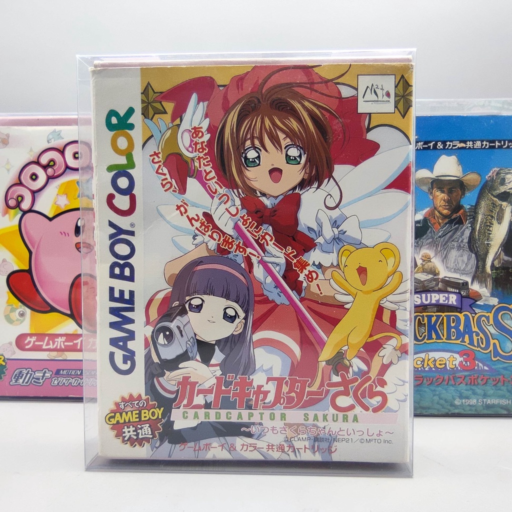 Game Boy Color GBC กล่องใสสวมกันรอย สำหรับวางสะสม