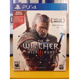 (PS4) THE WITCHER 3 : WILD HUNT (2015) Zone0 (มือสอง)