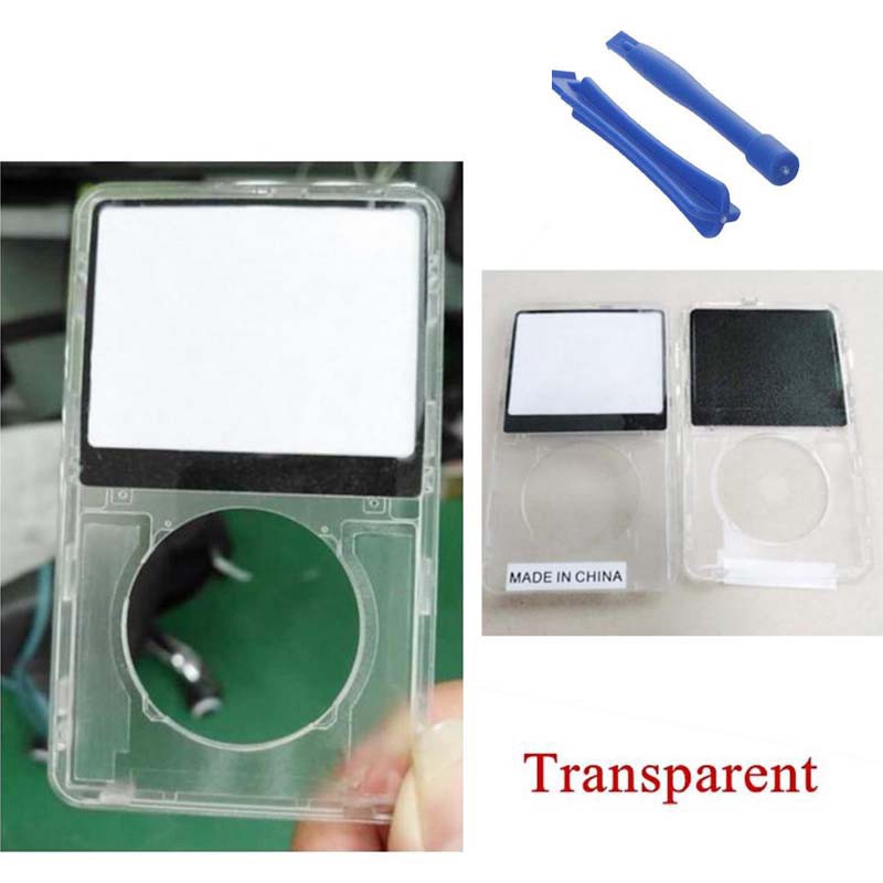 ฝาครอบด้านหน้าแผงแผ่น Faceplate พร้อมเลนส์สําหรับ iPod Video