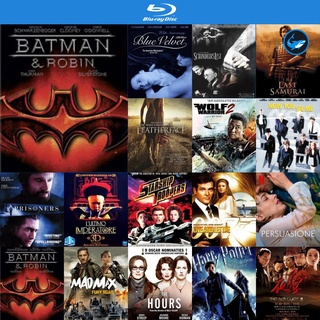 Bluray แผ่นบลูเรย์ Batman &amp; Robin (1997) แบทแมน &amp; โรบิน หนังบลูเรย์ ใช้กับ เครื่องเล่นบลูเรย์ blu ray player บูเร