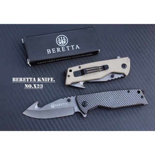 มีดพับ BERETTA รุ่น X23 ใบมีด 5Cr15mov  ด้ามจับ G10