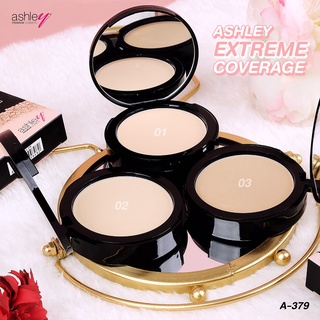 Ashley Extreme Coverage แป้งผสมรองพื้น A379