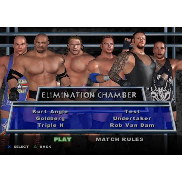 แผ่นเกมส์PS2 WWE smackdown here comes the pain ps2 เกมเพล2มวยปล้ำBoxing WWE Pain PS2