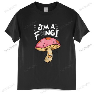 เสื้อยืดผ้าฝ้ายพรีเมี่ยม เสื้อยืด ผ้าฝ้าย พิมพ์ลาย Im A Fungi แฟชั่นฤดูร้อน สําหรับผู้ชาย